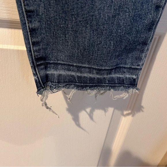 Style & Co Denim ankle jeans with frayed ankles and braced belt loops sz 18. - Picture 3 of 10